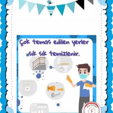 Hijyen ve Temizlik Eğitimi: Sık Temas Edilen Yerlerin Temizliği
