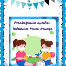 Çocuklarla Oyun Esnasında Temas ve Hijyen Kuralları