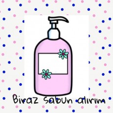 Pembe Sabun Şişesi Tasarımı ve Temizlik Ürünleri Eğitimi