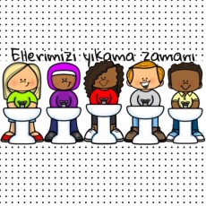 Ellerimizi Yıkama Zamanı: Eğitici Çocuk İllüstrasyonu