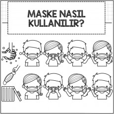 Maske Kullanma Talimatları: 8 Aşamalı Eğitim Materyali