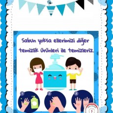 Ellerin Temizliği İçin Sabun ve Temizlik Ürünlerinin Kullanımı - Eğitim Materyali