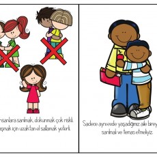 Sosyal Temas ve Mesafe Kuralları Eğitim Materyali