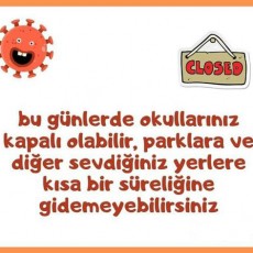 Covid-19 Döneminde Kapalı Okullar ve Kısıtlı Sosyal Hayat Uyarısı