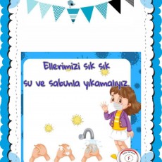 Ellerin Temizliği ve Hijyen Eğitimi - Su ve Sabunla Yıkama Yöntemleri