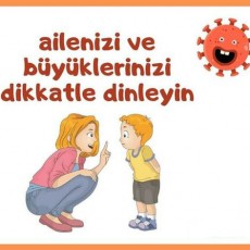 Ailenizi ve Büyüklerinizi Dikkatle Dinleyin - Eğitim Materyali