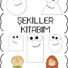 Şekiller Kitabım: Temel Geometrik Şekiller ve Eğlenceli Öğrenme