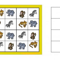 Sudoku Çözüm 4: Hayvan Temalı Sudoku Problemi