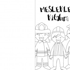 Meslekler Kitabım - Eğitici Çocuk Aktivite Kitabı