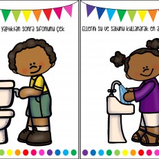 Banyo Temizliği ve Hijyen Eğitimi: 2 Çocuk, 0-5 Yaş Arası