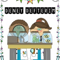 Deney Defterim: Bilimsel Araştırma ve Deneyler için Eğitsel Materyal
