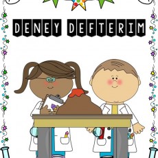 Eğlenceli Bilim Deneyleri Defteri: DENEY DEFTARIM