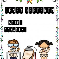 Deney Defterim - Bilim ve Deney Günü İçin Çocuklara Yönelik Aktif Not Alma Aracı