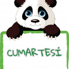 Panda ile Eğlenceli Günler: CUMARTESİ (7)