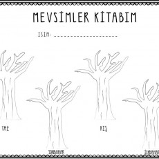Mevsimler Kitabım: Kış, Bahar, Yaz ve Sonbahar Ağaçları ile Mevsimlerin Öğrenilmesi