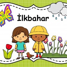 İlkbahar Temaları: Çocuklar, Çiçekler, Kelebekler ve Yağmur