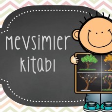 Mevsimler Kitabı - Dört Mevsim Temalı Eğitim Materyali