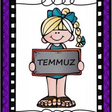 Çocuk ve Temmuz Ayı Eğitici Materyali