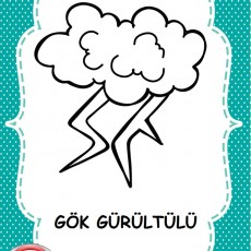 Gök Gürültülü Hava Durumu Simge ve Anlamı
