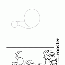 Rooster Drawing Tutorial with Step-by-Step Instructions
