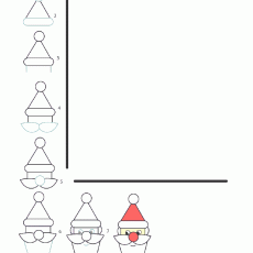 Adım Adım Noel Baba Çizimi: 7 Aşamalı Eğitsel Aktivite