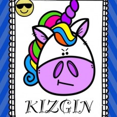 KIZGIN: Renkli Tekhornlu At İllüstrasyonu