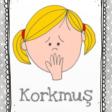Korkmuş Duygusu Çizimi