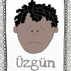 Üzgün İfadesi 1 (Resim)