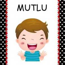 Mutluluk Temalı Çocuk İllüstrasyonu