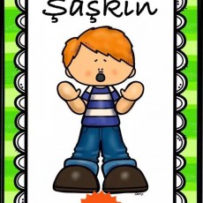 Çocuk Karakteri: ŞAŞKIN - Eğitsel Materyal
