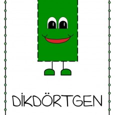DİKDÖRTGEN - Geometrik Şekil Öğrenimi