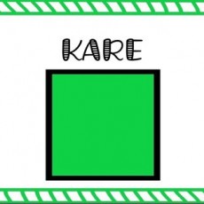 KARE - Geometrik Şekil Öğrenimi - Yeşil Kare
