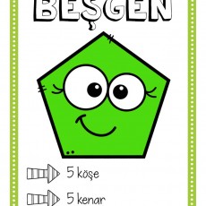 BEŞGEN - 5 KÖŞE ve 5 KENAR Öğretici Materyali