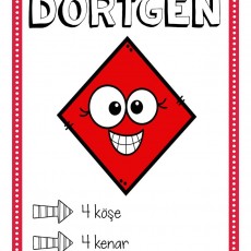 Dörtgen Eğitimi: 4 Köşe ve 4 Kenar Özellikleri