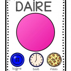 Daire Öğrenme Materyali: Daire Şeklindeki Nesneler - Düğme, Saat ve Pizza