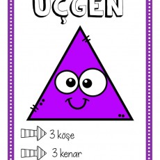 Üçgen Şekli - 3 Köşe ve 3 Kenar Özellikleri