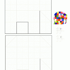 Eğitici Geometrik Şekil Oluşturma: 2D Elefan Figürü ve Kesirler