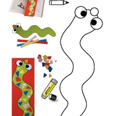 Eğlenceli Yaratıcı Sanat Etkinliği: Renkli Solucan Yapımı (1 Creative Worm Craft Project)