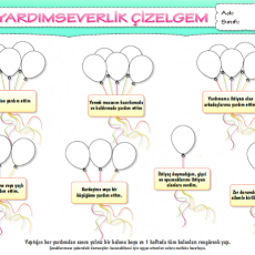Yardımseverlik Çizelgesi - Eğitici Aktivite