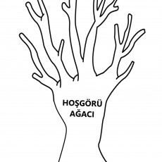 Hoşgörü Ağacı Çizim Materyali