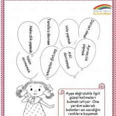 Değerler Eğitimi: Dürüstlük ve Ahlak Konulu Çalışma Kağıdı