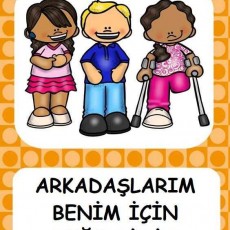 ARKADAŞLARIM 3 KÜÇÜK ÇOCUK ÇİZGİ KARAKTERLERİ DEĞERLİDİR