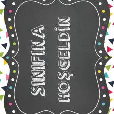 Sinifina Hosgeldin - Egitim Materyali