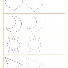 Geometrik Şekiller Çizim ve Tanıma Materyali