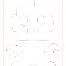 Robot Şablonu - Eğitici Aktiviteler İçin