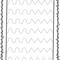 Geometrik Desen Çizim Alıştırma Sayfası