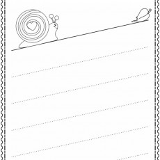 Cizgi_Calismalarim_Snail_Bee_Art_and_Tracing_Worksheet