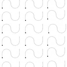Eğitsel Yazma Alıştırmaları: Dotted Line Practice for Kids