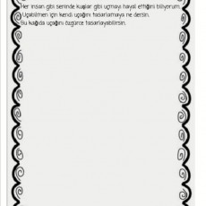 Kendi Uçağını Tasarla: Yaratıcılık ve Hayal Gücü Etkinliği