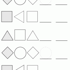 Şekil Tanıma ve Ayırt Etme Etkinliği - Geometrik Şekiller